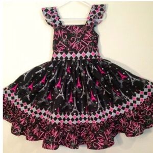Paris Princess ~ Flutter Sleeve Dress Size 7/8